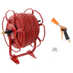 Avvolgitubo Irrorazione Petalo - Tubo 100 Mt - 40 Bar - Pistola Professionale Altifusti