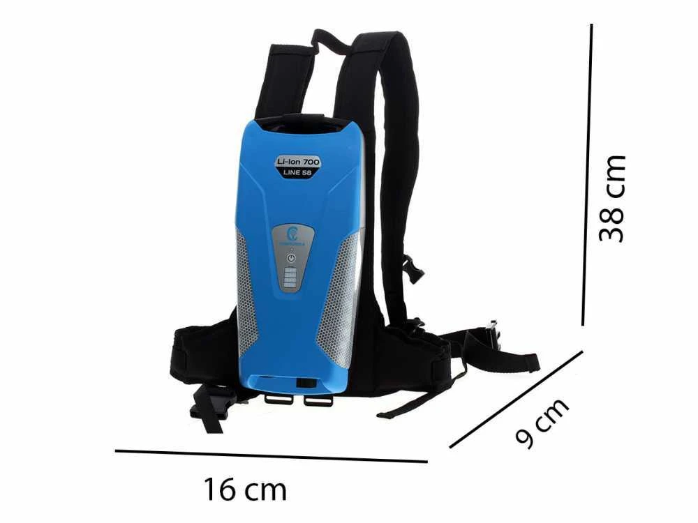 Batteria A Zaino Li-Ion 700 Campagnola - Gruppo Di Alimentazione Per Attrezzi Elettrici - immagine 8