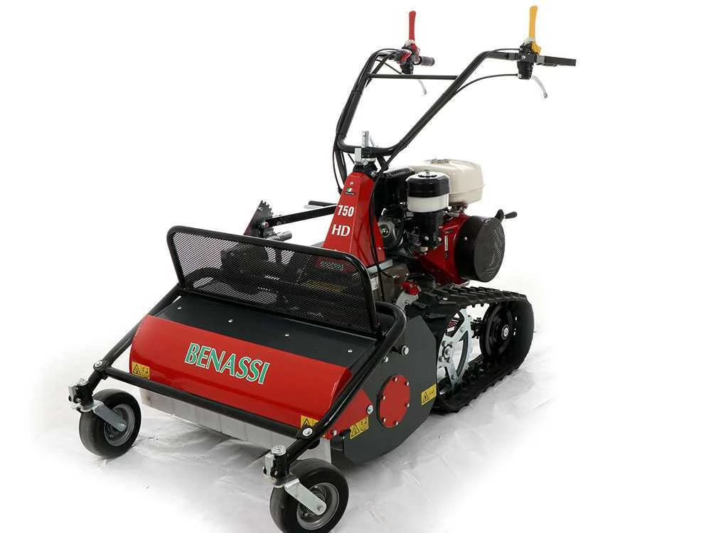 Benassi T750 HD - Trinciaerba Professionale A Martelli Cingolato - Honda GX390 - immagine 3