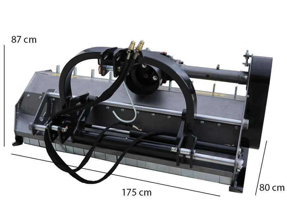 BlackStone BP 165 Hydro - Trinciaerba Per Trattore - Serie Medio-pesante - Spostamento Idraulico - immagine 17