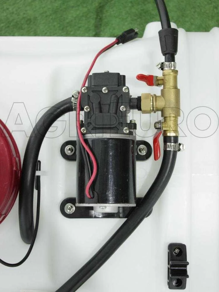 Botticella Per Irrorazione E Diserbo Da 60 Lt Per Trattorino Pompa Elettrica A Batteria 12 Volts - immagine 8