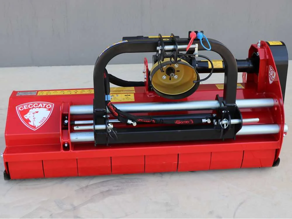 Ceccato Trincione 380 - T1600ID - Trinciaerba Per Trattore - Serie Medio-pesante - Spostamento Idraulico - immagine 5