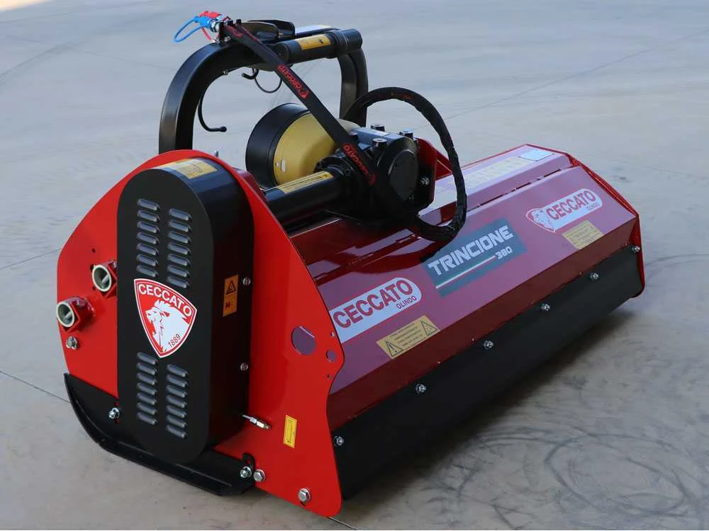 Ceccato Trincione 380 - T1600ID - Trinciaerba Per Trattore - Serie Medio-pesante - Spostamento Idraulico - immagine 8