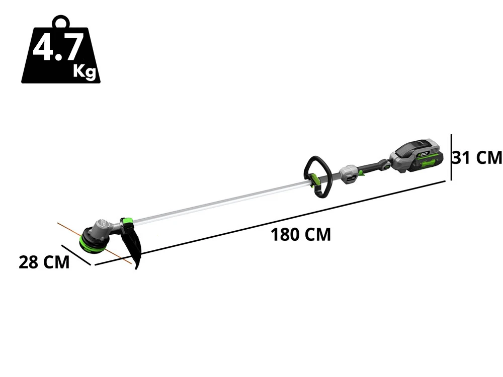 Decespugliatore A Batteria EGO ST1510E - 56V - Batteria Da 2.5Ah - immagine 3