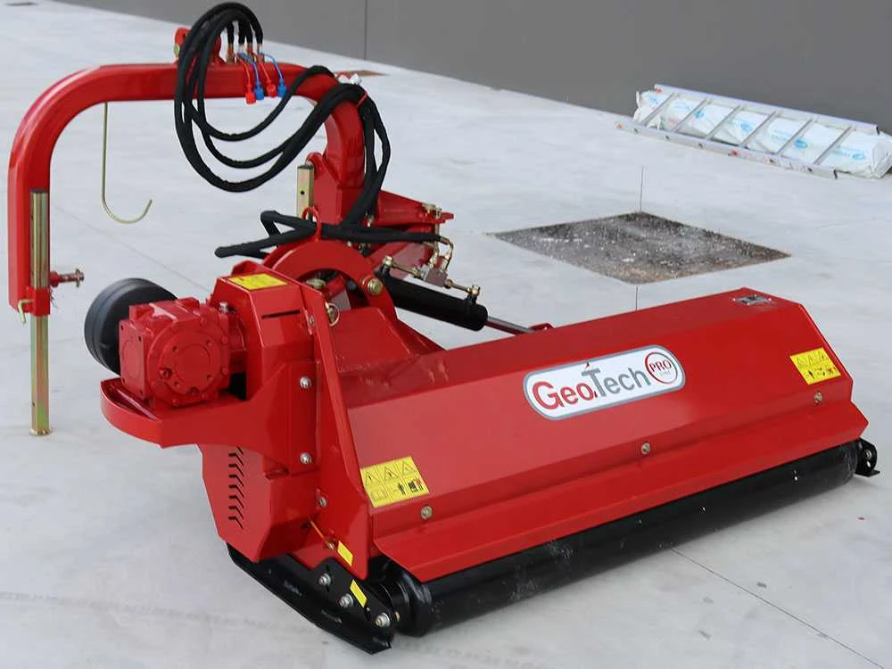 GeoTech-Pro HAMF 140 - Trincia Argini Laterale Per Trattore - Serie Medio-pesante - immagine 3