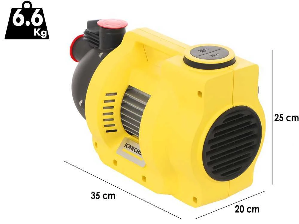 Karcher BP 5.000 Garden - Elettropompa Per Irrigazione - 650 W - 5000 L/h - immagine 3