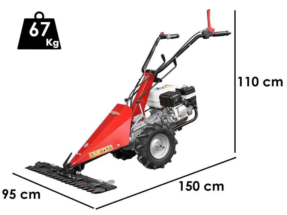 Motofalciatrice Multifunzione Barbieri C/60 - Honda GX160 - immagine 3