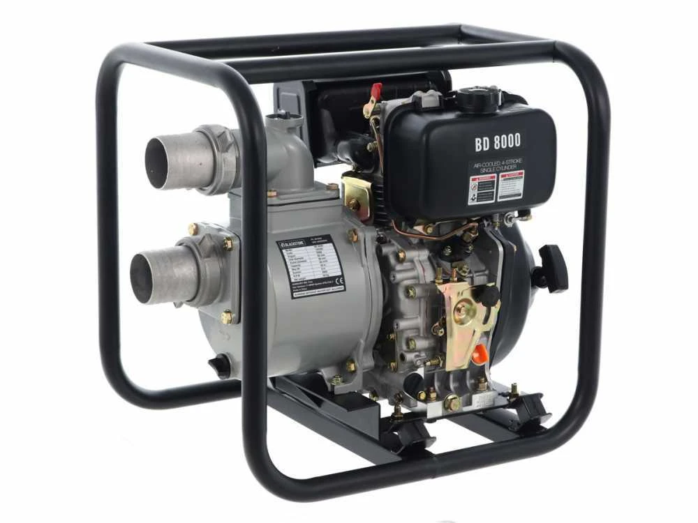 Motopompa A Scoppio BlackStone BD 8000 Raccordi 80 Mm - 3 Pollici - Autoadescante - 6 Hp - Euro 5 Diesel - immagine 12