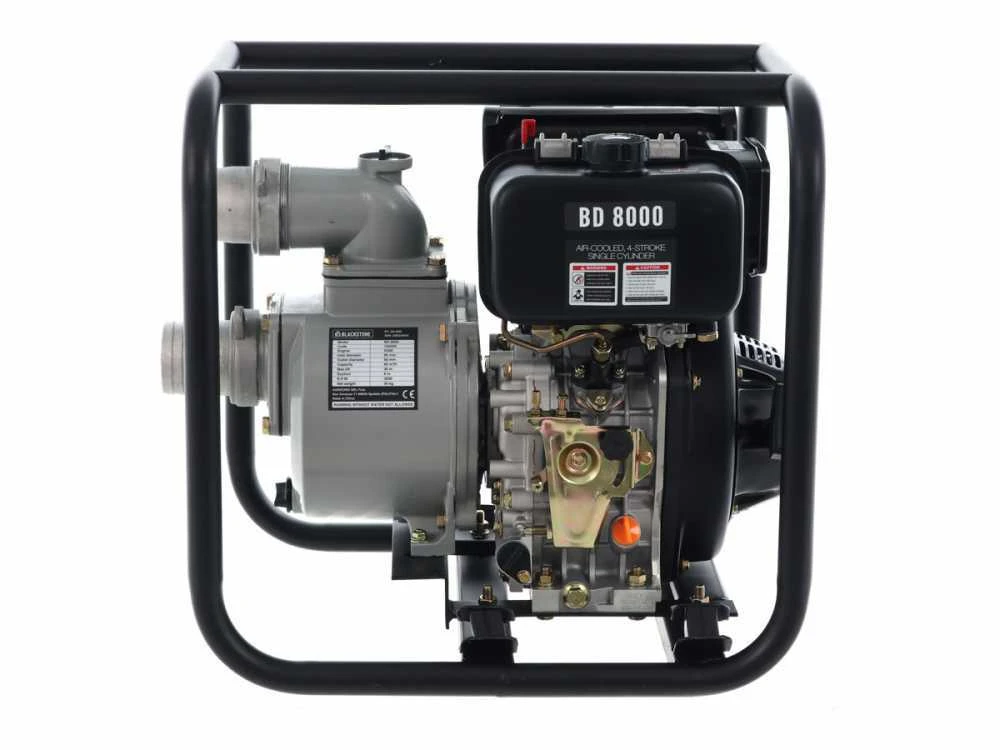 Motopompa A Scoppio BlackStone BD 8000 Raccordi 80 Mm - 3 Pollici - Autoadescante - 6 Hp - Euro 5 Diesel - immagine 13