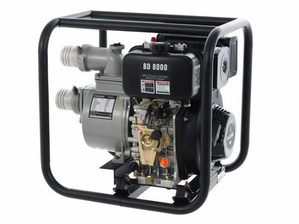 Motopompa A Scoppio BlackStone BD 8000 Raccordi 80 Mm - 3 Pollici - Autoadescante - 6 Hp - Euro 5 Diesel - immagine 14