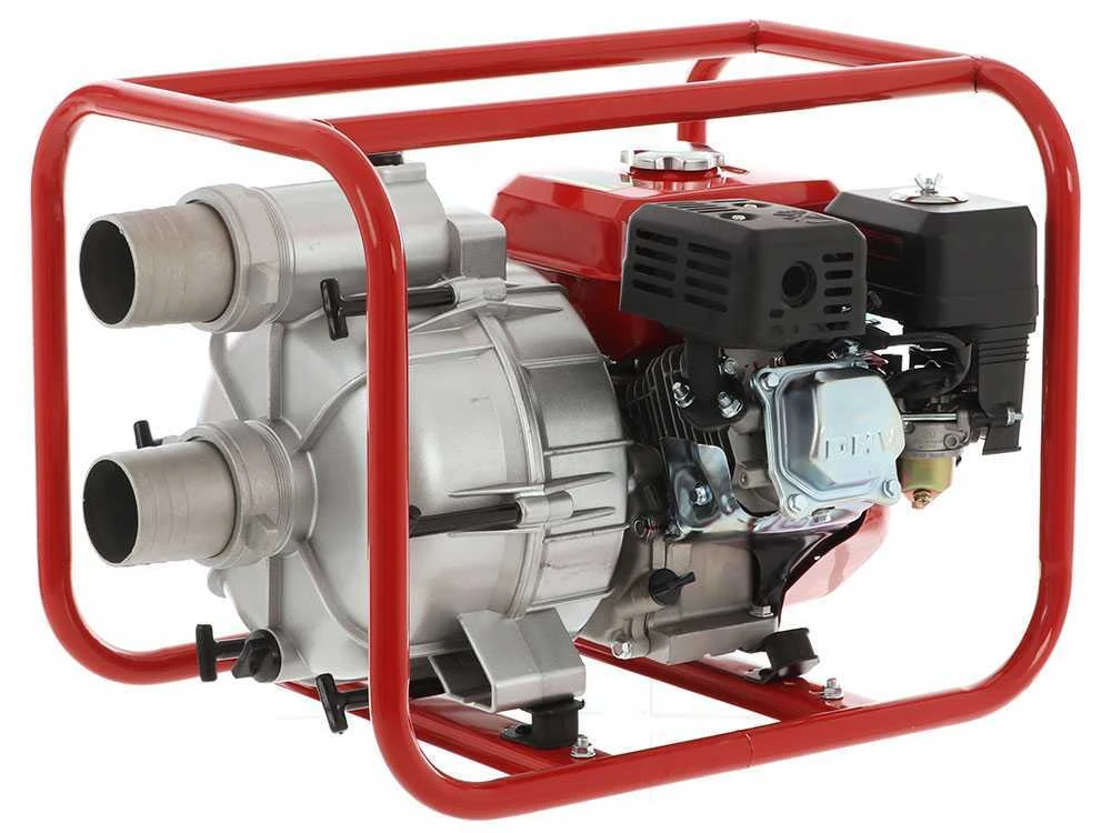 Motopompa A Scoppio GeoTech LTP80 Per Acque Nere Sporche Con Raccordi Da 80 Mm - immagine 10