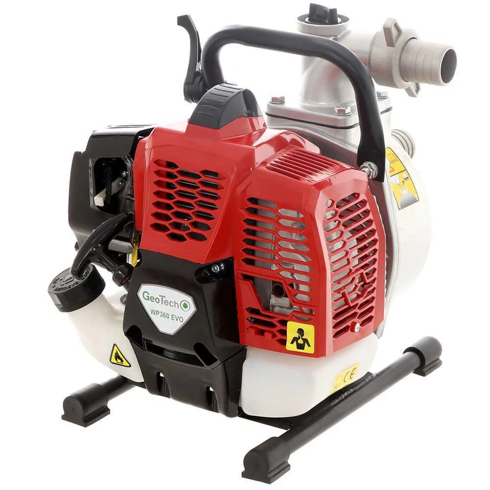 Motopompa A Scoppio GEOTECH WP360 EVO - Raccordi Da 40 Mm