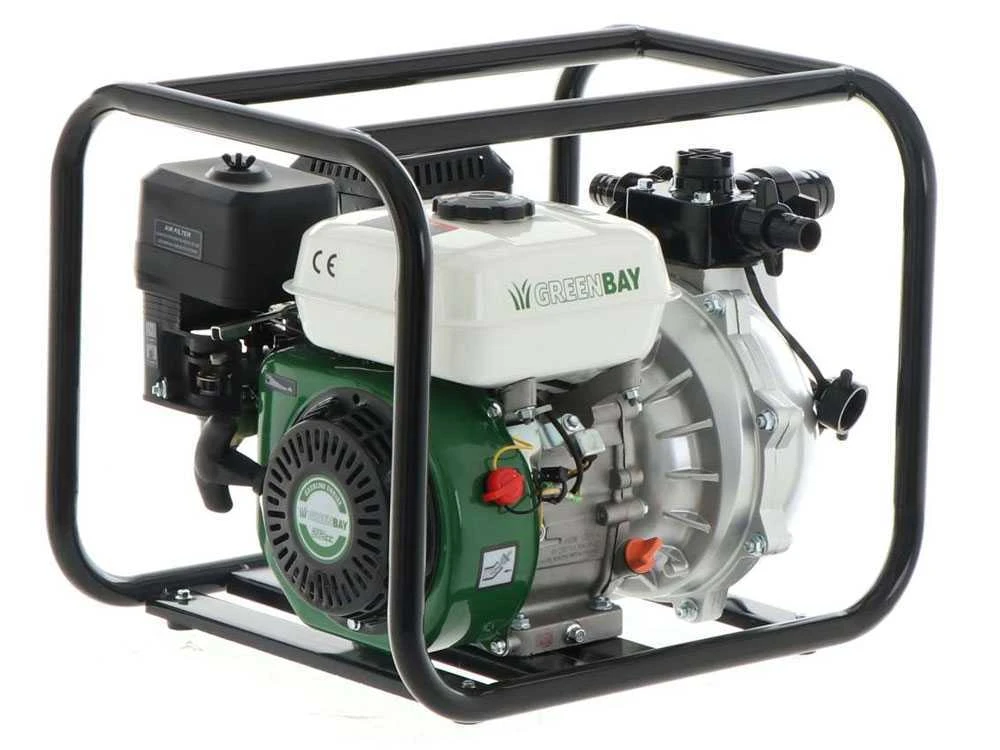 Motopompa A Scoppio Greenbay GB-HPWP 40 - Alta Prevalenza - Con Raccordi Da 40/25/25 Mm - immagine 9