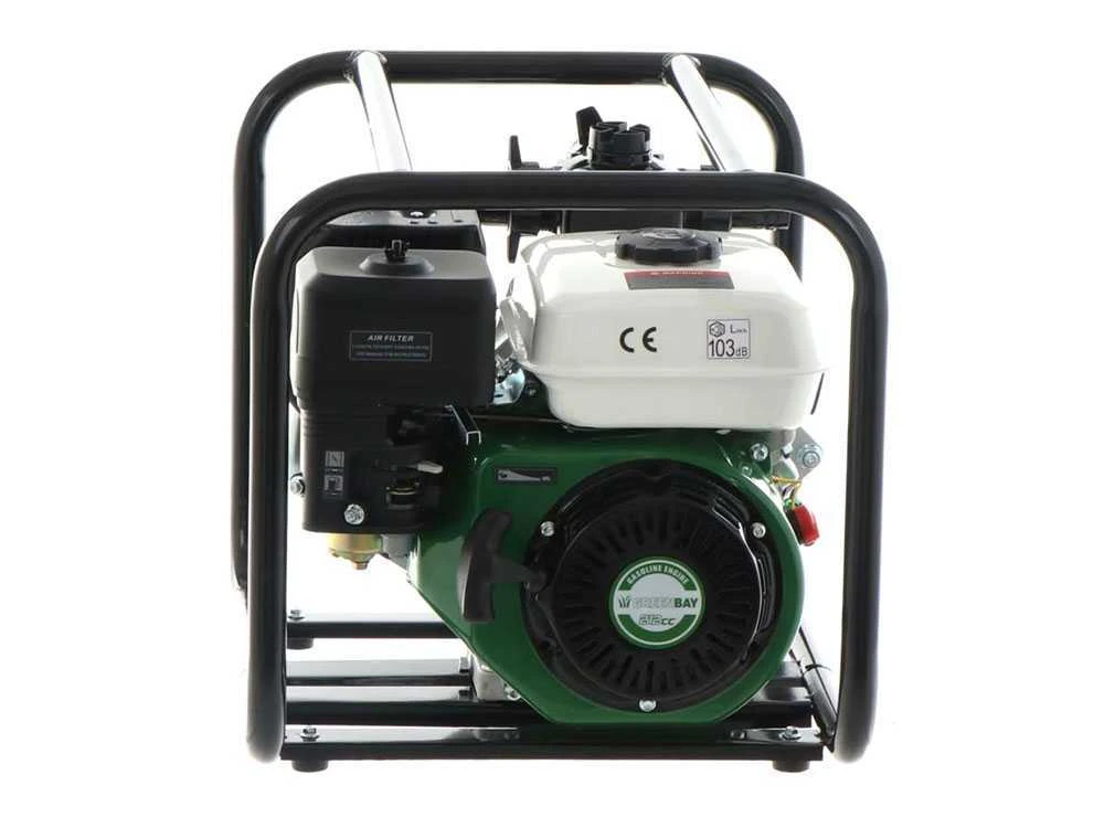 Motopompa A Scoppio Greenbay GB-HPWP 50 - Alta Prevalenza - Con Raccordi Da 50/40/40 Mm - immagine 4