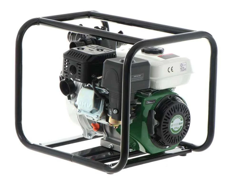 Motopompa A Scoppio Greenbay GB-HPWP 50 - Alta Prevalenza - Con Raccordi Da 50/40/40 Mm - immagine 5