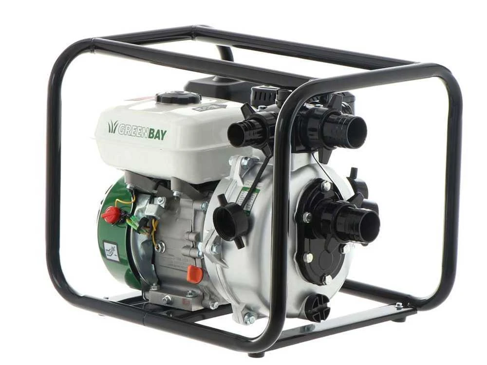 Motopompa A Scoppio Greenbay GB-HPWP 50 - Alta Prevalenza - Con Raccordi Da 50/40/40 Mm - immagine 16