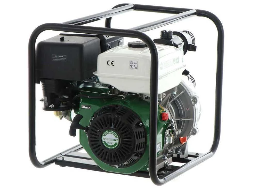 Motopompa A Scoppio Greenbay GB-HPWP 80 - Alta Prevalenza - Con Raccordi Da 80 Mm - immagine 10