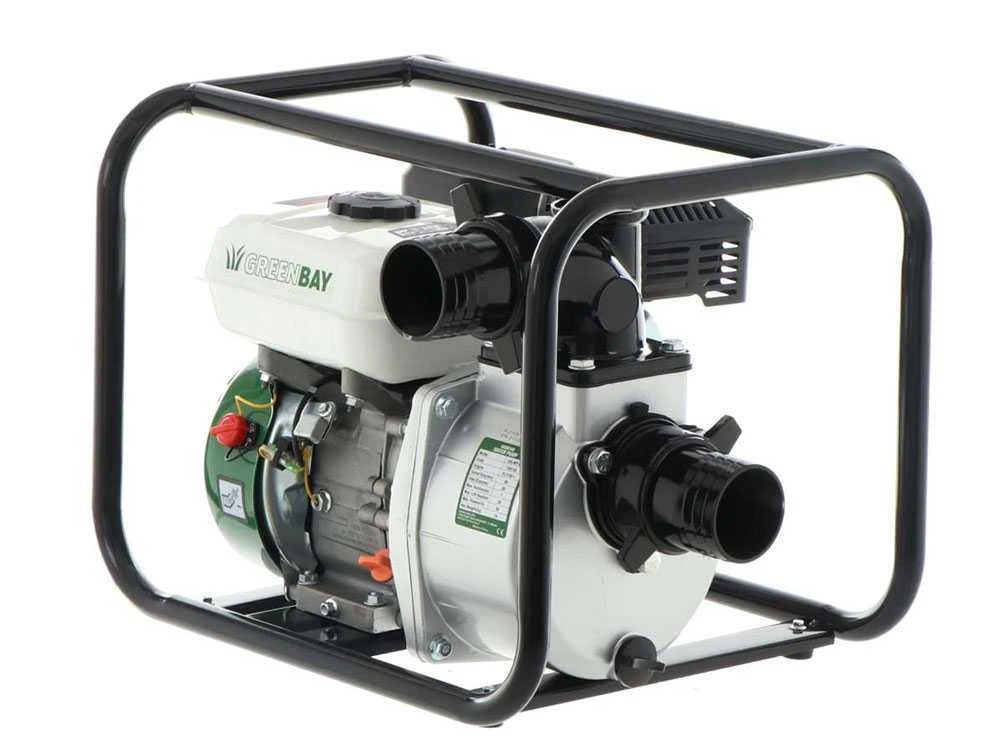 Motopompa A Scoppio Greenbay GB-WP 80 - Con Raccordi Da 80 Mm - immagine 8