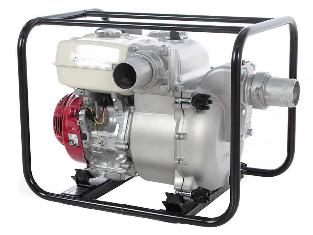 Motopompa A Scoppio Honda WT30 Per Acque Nere Sporche Con Raccordi Da 80 Mm - immagine 3