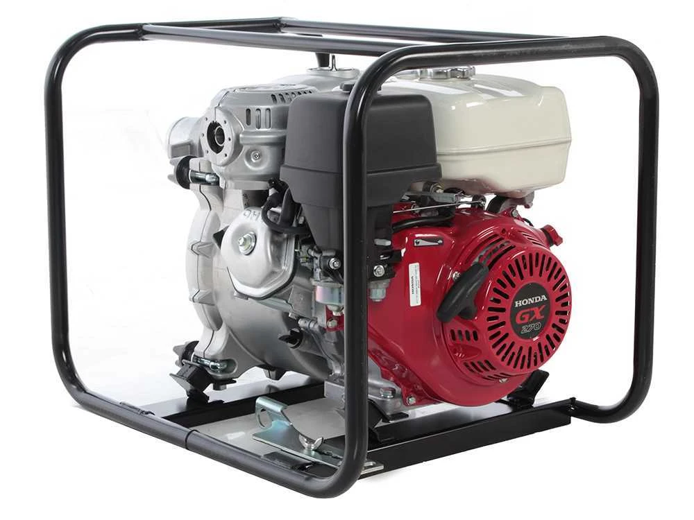 Motopompa A Scoppio Honda WT30 Per Acque Nere Sporche Con Raccordi Da 80 Mm - immagine 6