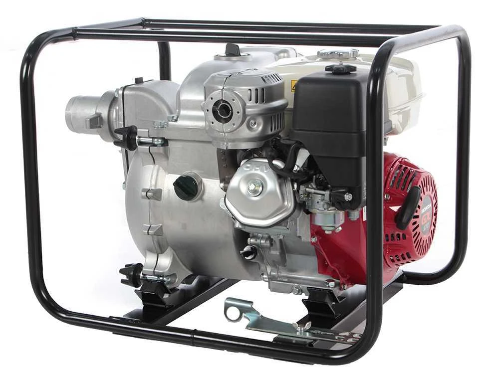 Motopompa A Scoppio Honda WT30 Per Acque Nere Sporche Con Raccordi Da 80 Mm - immagine 5