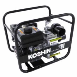 Motopompa A Scoppio Koshin STV-80X Per Acque Semi-sporche Con Raccordi Da 80 Mm