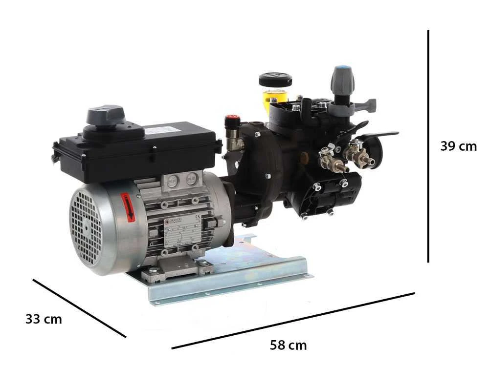 Motopompa Elettrica Per Irrorazione - Pompa Comet APS 31 - Motore Monofase - Potenza 2 HP - immagine 12