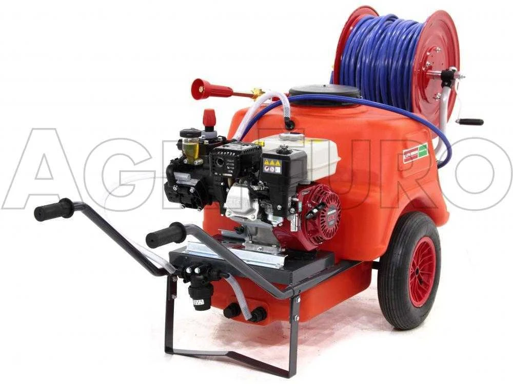 Motopompa Irroratrice Comet APS 41 Honda GX 160 Su Carrello Dal Degan - Serbatoio 150 Lt - immagine 9