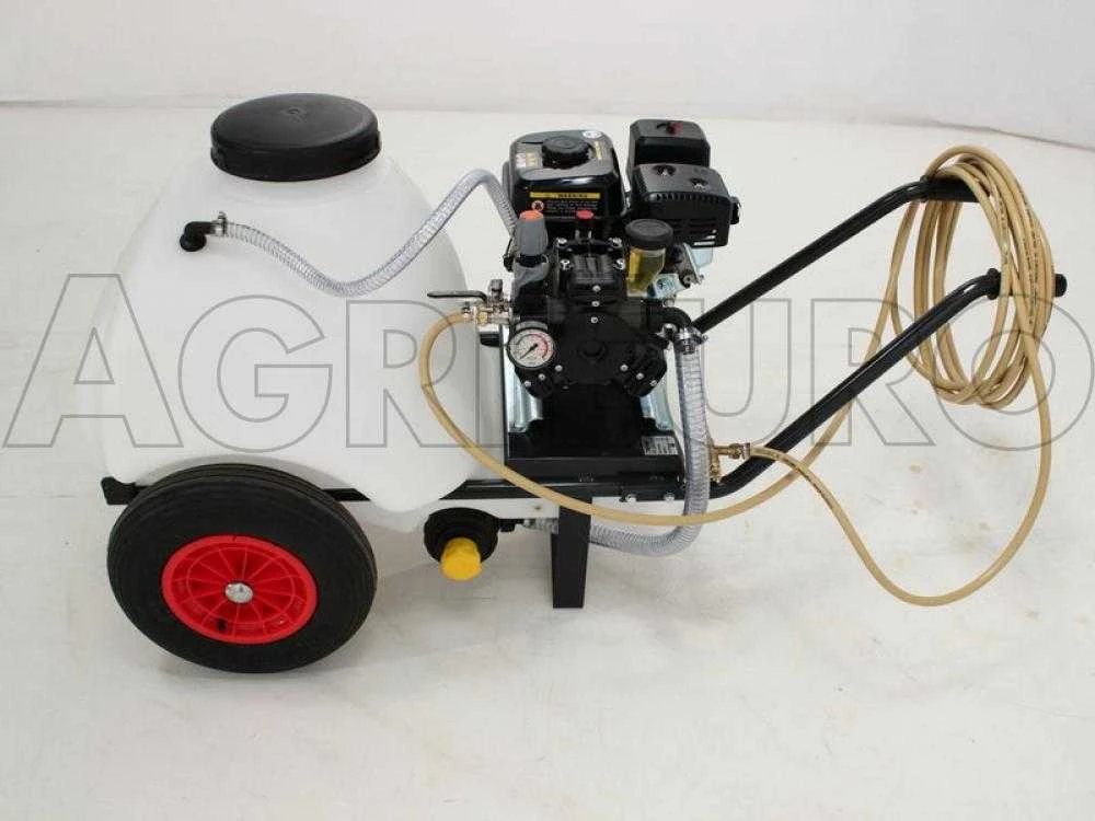 Motopompa Irrorazione Comet APS 41 - Loncin G 160 F Su Carrello Serbatoio 120 Lt - immagine 5