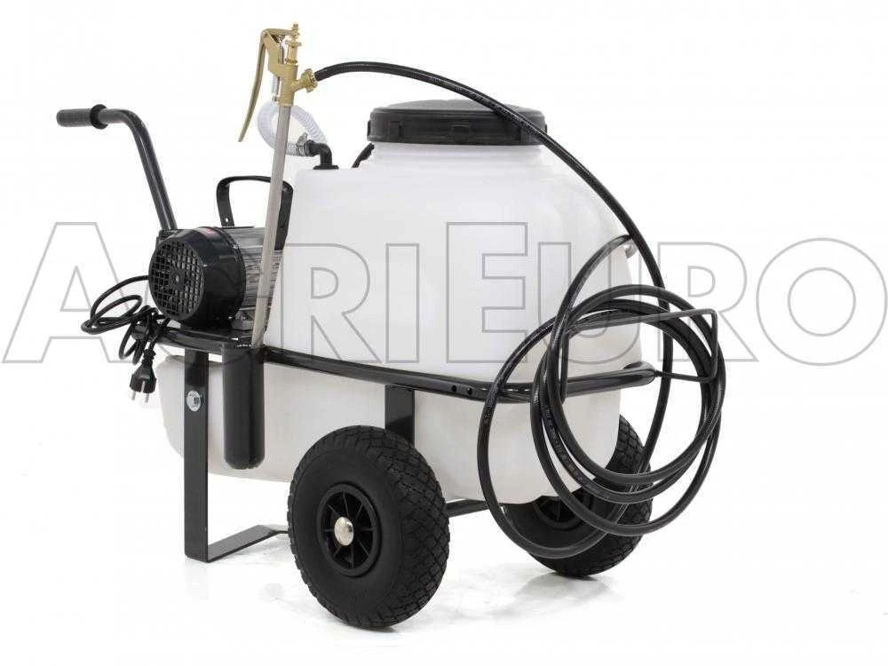 Motopompa Irrorazione Comet MC 18 - Motore Elettrico Monofase Su Carrello Serbatoio 50 Lt - immagine 13