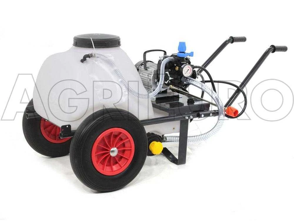 Motopompa Irrorazione Comet MC 25 - Motore Monofase Su Carrello Serbatoio 80 Lt - immagine 2