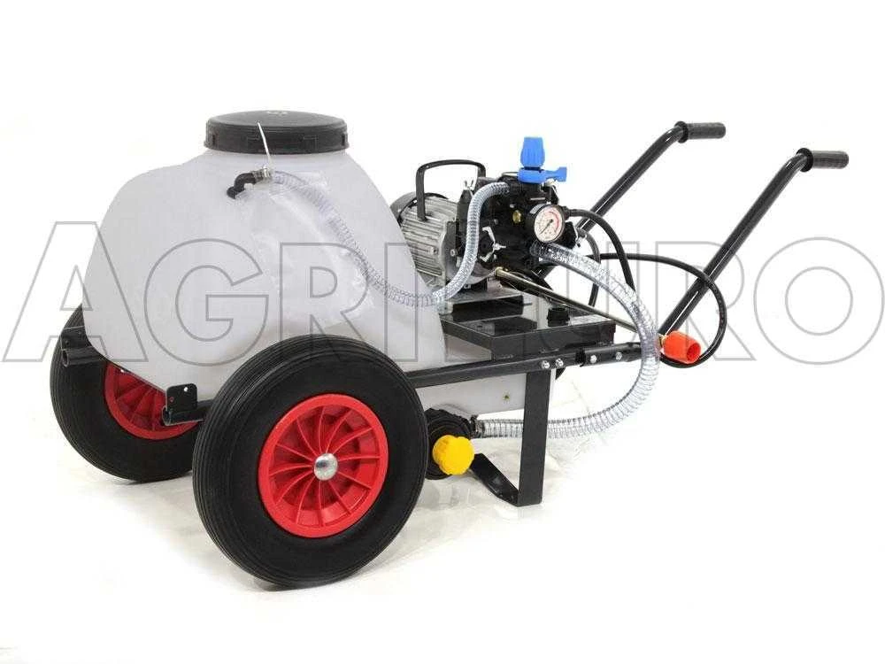 Motopompa Irrorazione Comet MC 25 - Motore Monofase Su Carrello Serbatoio 80 Lt - immagine 3