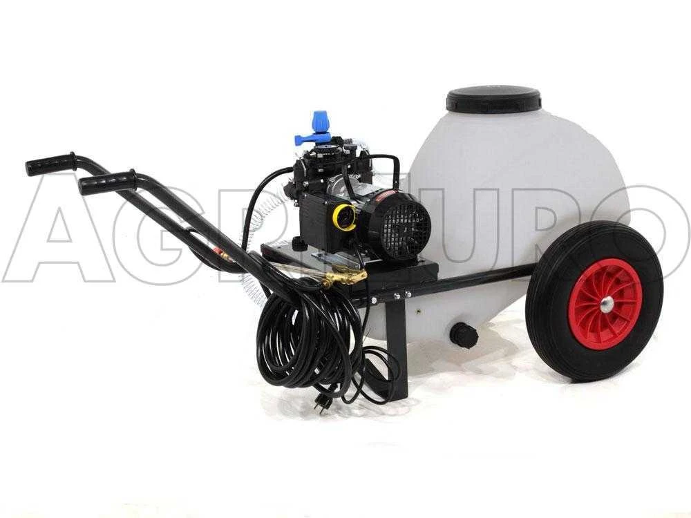 Motopompa Irrorazione Comet MC 25 - Motore Monofase Su Carrello Serbatoio 80 Lt - immagine 6