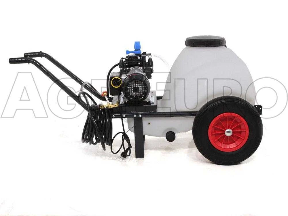 Motopompa Irrorazione Comet MC 25 - Motore Monofase Su Carrello Serbatoio 80 Lt - immagine 7