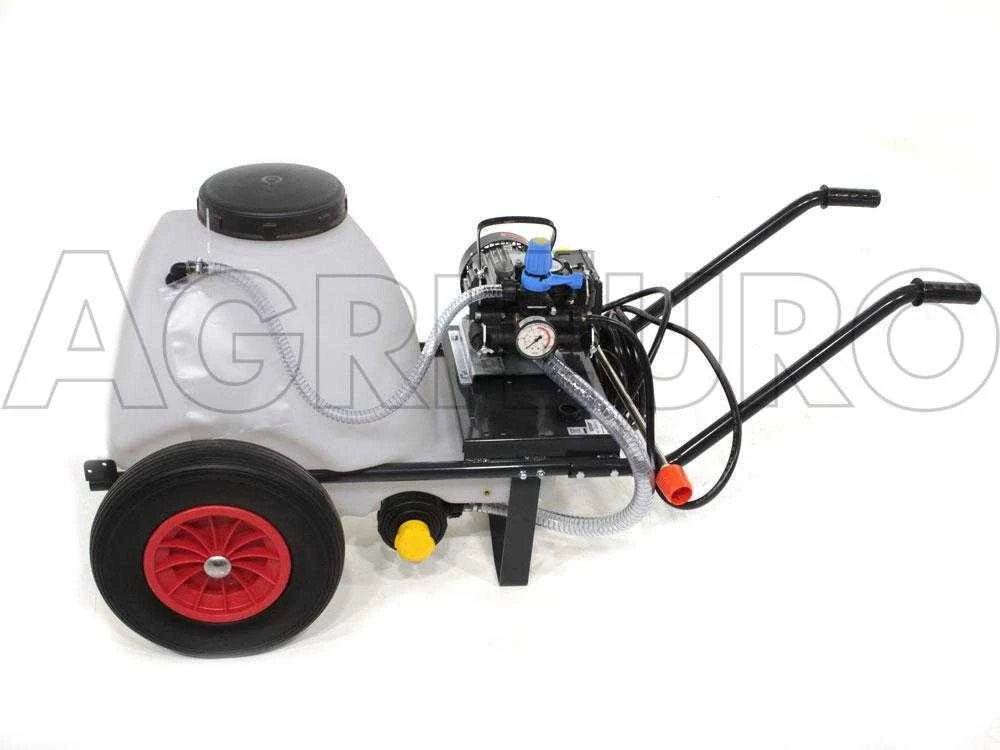 Motopompa Irrorazione Comet MC 25 - Motore Monofase Su Carrello Serbatoio 80 Lt - immagine 10