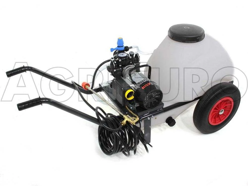 Motopompa Irrorazione Comet MC 25 - Motore Monofase Su Carrello Serbatoio 80 Lt - immagine 12