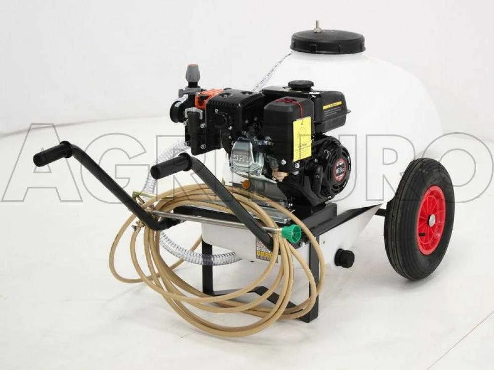 Motopompa Irrorazione Comet MP 30 - Loncin G 200 F Su Carrello Serbatoio 120 Lt Con Gancio - immagine 10