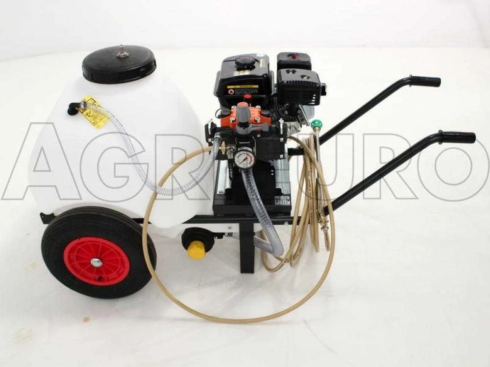 Motopompa Irrorazione Comet MP 30 - Loncin G 200 F Su Carrello Serbatoio 120 Lt Con Gancio - immagine 11