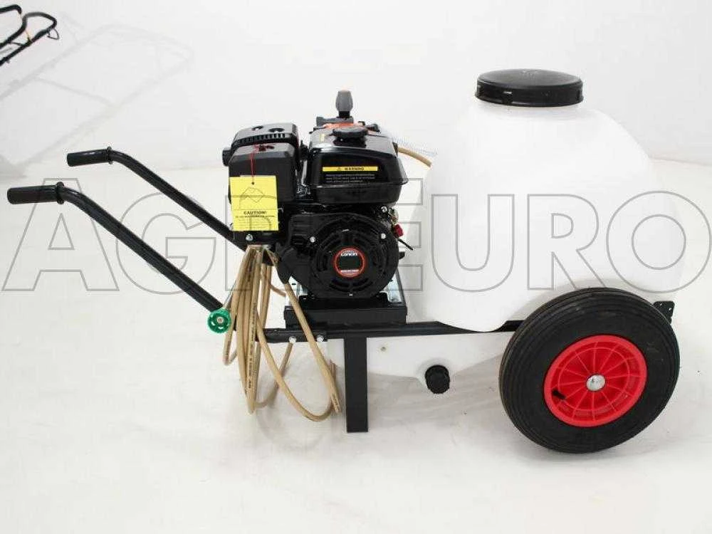 Motopompa Irrorazione Comet MP 30 - Loncin G 200 F Su Carrello Serbatoio 120 Lt Con Gancio - immagine 7