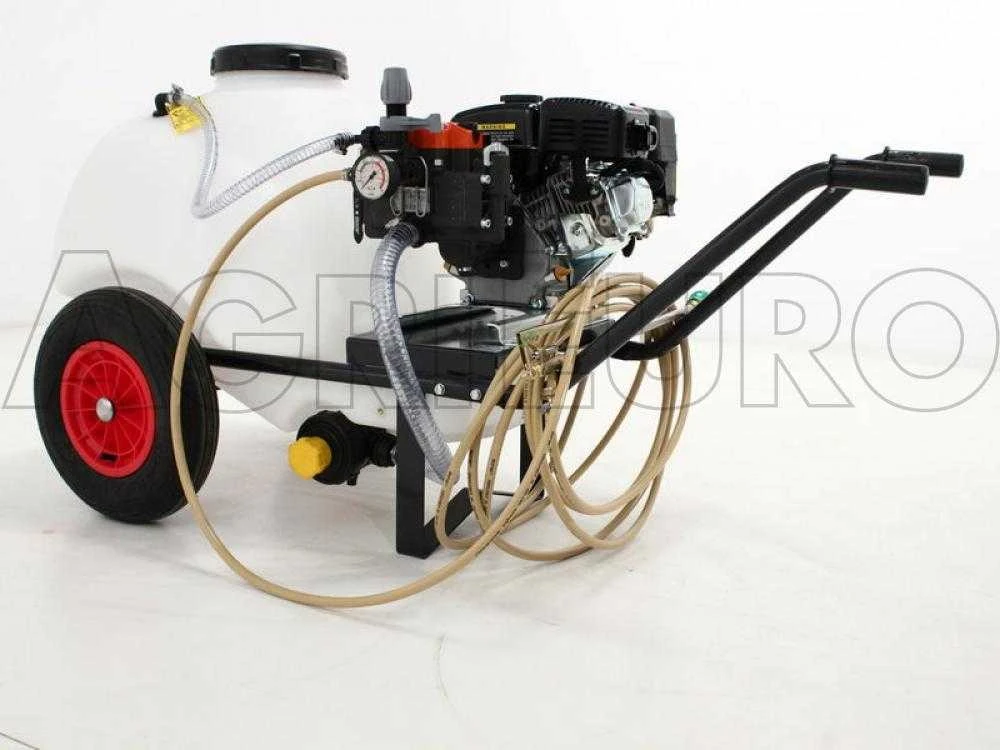 Motopompa Irrorazione Comet MP 30 - Loncin G 200 F Su Carrello Serbatoio 120 Lt Con Gancio - immagine 6