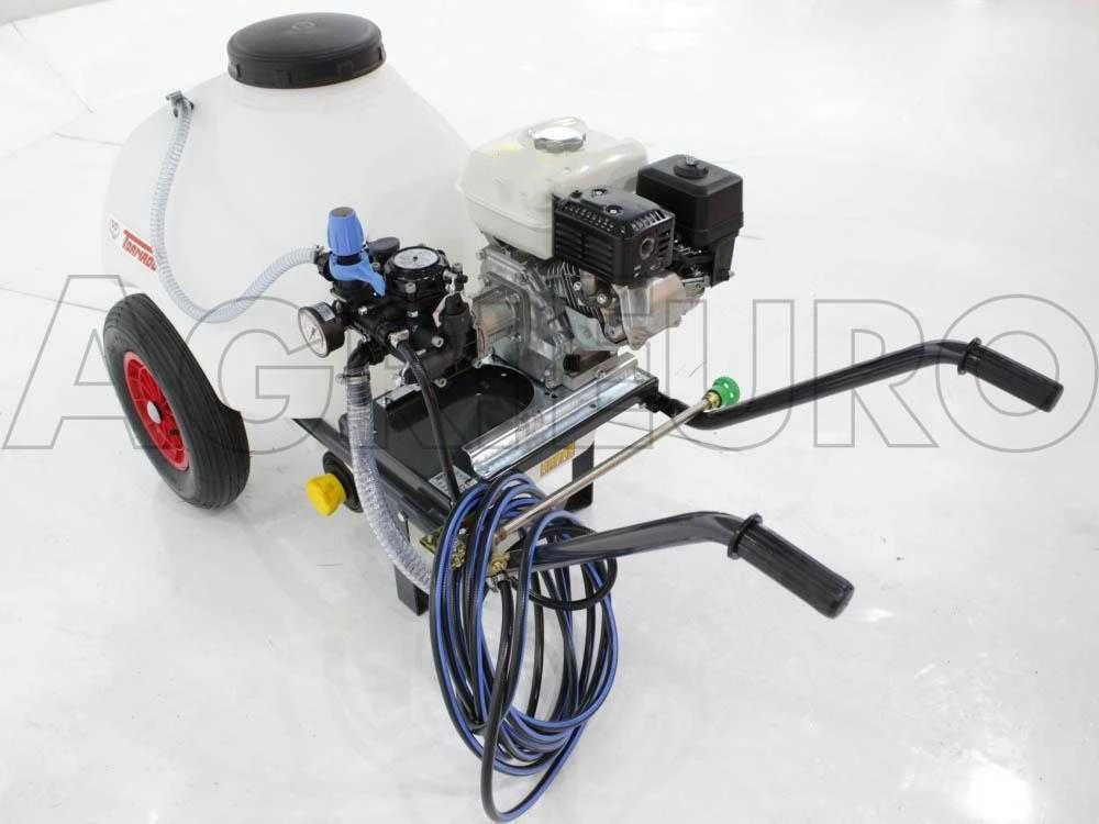 Motopompa Irrorazione Comet MTP MC 25 - Loncin 148F-2 Su Carrello Serbatoio 120 Lt - immagine 8