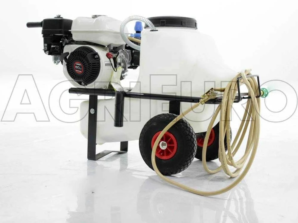 Motopompa Irrorazione Comet MTP MC 25 - Loncin 148F-2 Su Carrello Serbatoio 55 Lt - immagine 5