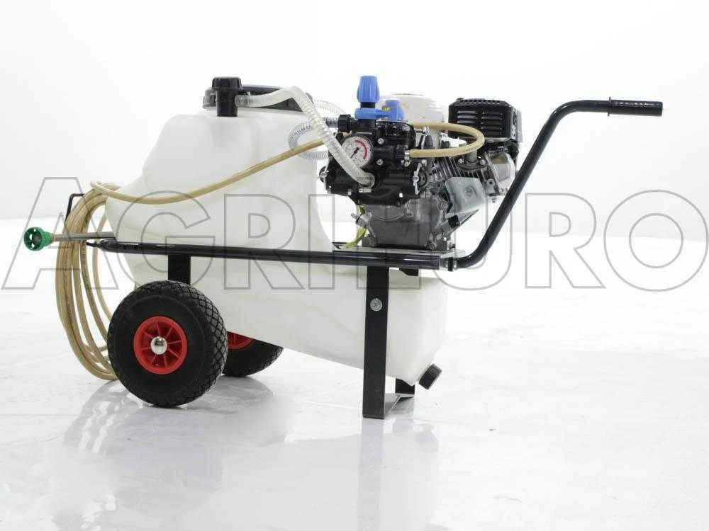 Motopompa Irrorazione Comet MTP MC 25 - Loncin 148F-2 Su Carrello Serbatoio 55 Lt - immagine 6