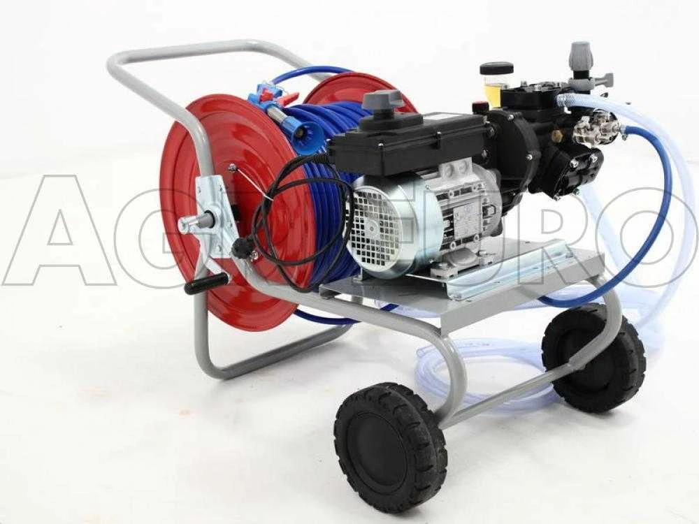 Motopompa Irrorazione Elettrica Con Carrello Pompa Comet APS 31 Motore Elettrico - immagine 4