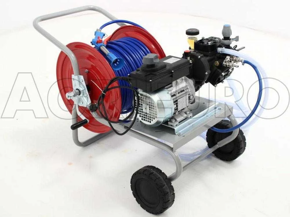 Motopompa Irrorazione Elettrica Con Carrello Pompa Comet APS 31 Motore Elettrico - immagine 5