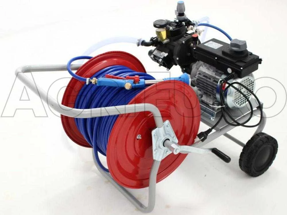 Motopompa Irrorazione Elettrica Con Carrello Pompa Comet APS 31 Motore Elettrico - immagine 7