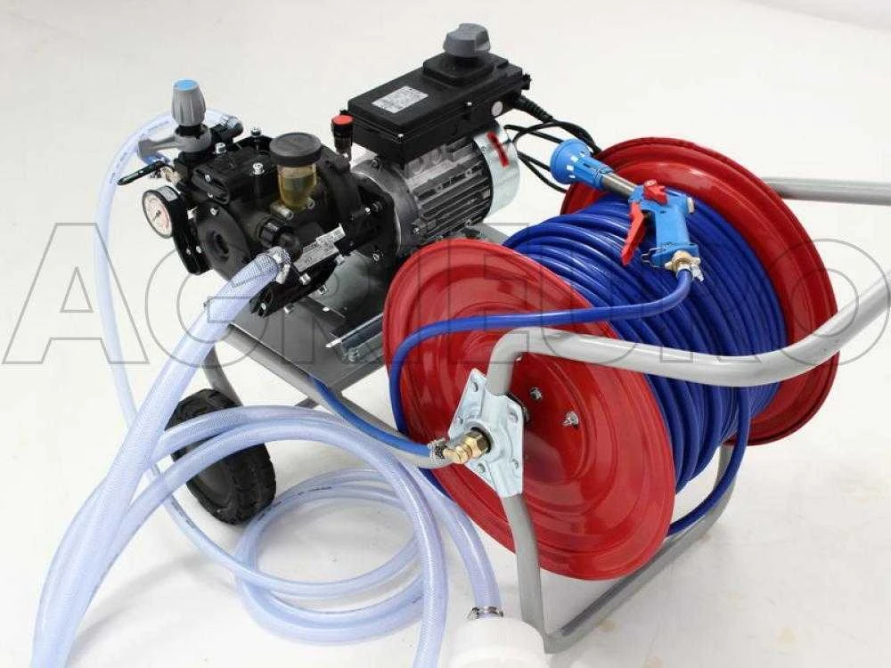 Motopompa Irrorazione Elettrica Con Carrello Pompa Comet APS 31 Motore Elettrico - immagine 8