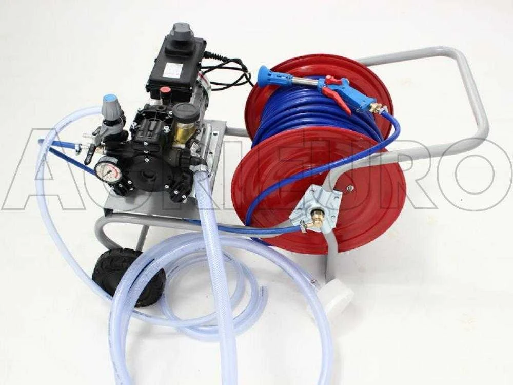 Motopompa Irrorazione Elettrica Con Carrello Pompa Comet APS 31 Motore Elettrico - immagine 9