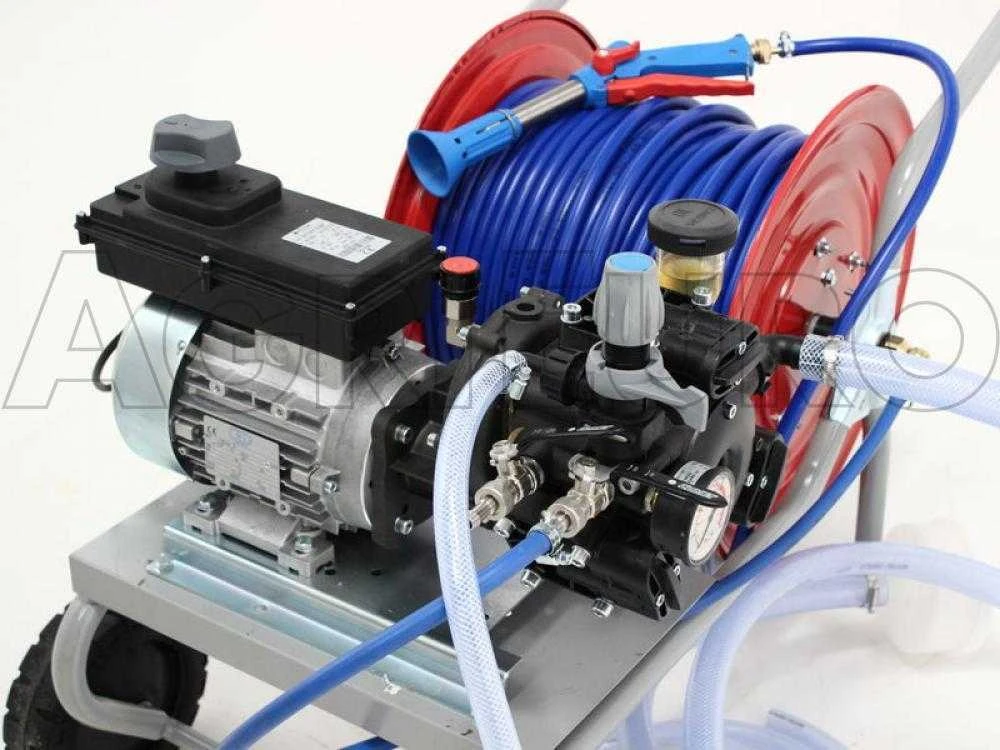 Motopompa Irrorazione Elettrica Con Carrello Pompa Comet APS 31 Motore Elettrico - immagine 11