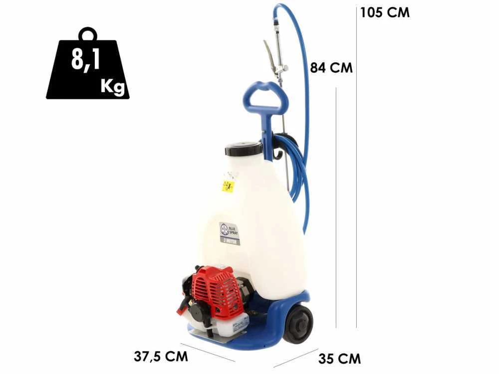 Pompa Irroratrice A Scoppio A Trolley Annovi Reverberi Blue Spray 3 Motor - immagine 3